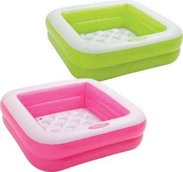 Intex Babybadje 85x85x23 cm Assorti + Reparatiesetje, Ophalen of Verzenden, Nieuw