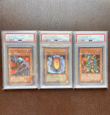 Konami - 3 Graded card - Yu-Gi-Oh! - Vampire Lord ,, Nieuw