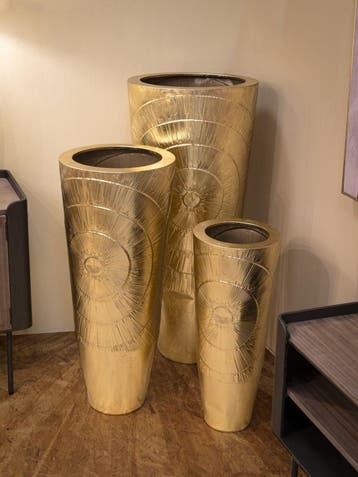 VAASHOUDER GOLDELY SET 3 STUKS CM Ø, Huis en Inrichting, Ophalen of Verzenden, Nieuw