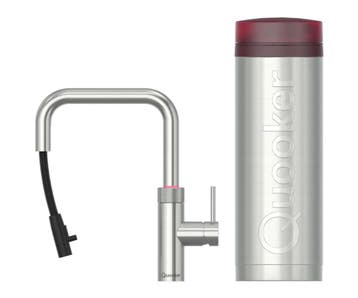 €1156 QUOOKER PRO3 FLEX SQUARE RVS – 3XRVS, Ophalen of Verzenden, Nieuw