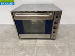 RVS Euromax Heteluchtoven met grillfunctie 4 x 43/34 cm 230V, Ophalen of Verzenden, Gebruikt