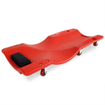 Ergonomisch gevormde Monteursbed Rood 90x40x10cm, Verzenden, Nieuw