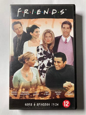 FRIENDS SERIES EPISODES 19 - 24 (VHS), Cd's en Dvd's, Verzenden, Gebruikt