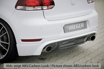 Rieger achteraanzetstuk | Golf 6 GTI - 3-drs., 5-drs., Cabri, Verzenden, Nieuw, Volkswagen