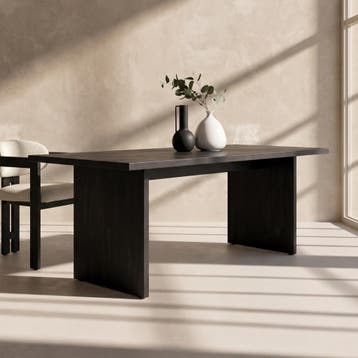 *WOONWINKEL* Zwarte Eettafel Minimalistisch 180x90 Cm, Verzenden, Nieuw
