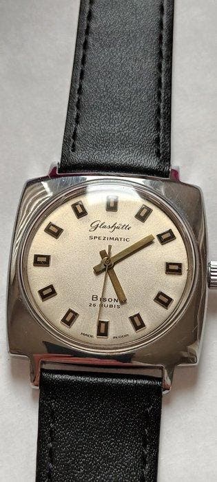 GUB GLASHUTTE bison 26 rubis - spezimatic - gub - Zonder, Sieraden, Tassen en Uiterlijk, Horloges | Heren