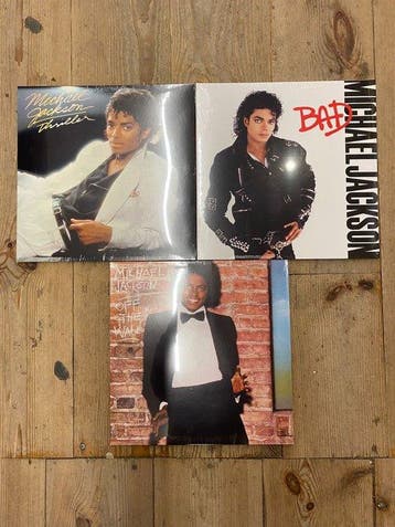 Michael Jackson - Thriller || Bad || Off The Wall || 3 Great, Nieuw in verpakking
