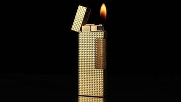 Dunhill - Hobnail Pattern Rollagas Lighter - Aansteker -, Verzamelen, Nieuw