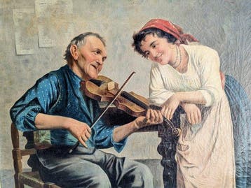 Jules Zermati (1880-1920) - Felice melodia, Antiek en Kunst