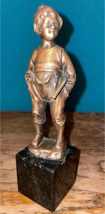 Nach Julius Paul Schmidt-Felling - sculptuur, Stehender