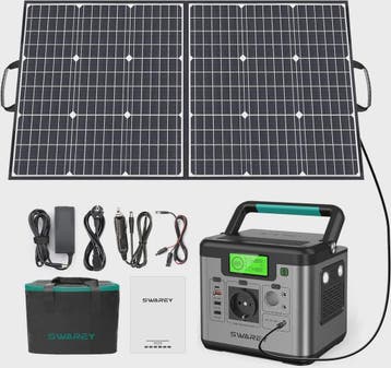 SWAREY S500 Pro Power Station 518Wh - Draagbare Energie met, Verzenden, Nieuw