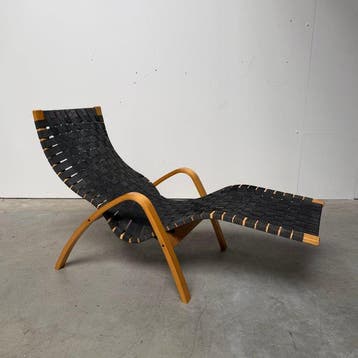IKEA - Lounge stoel - Hout, Textiel - Axstad - 1995