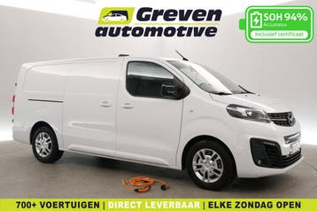Opel Vivaro-e 75 kWh L3H1  Snelladen  SOH 94%  Airco  Cruise, Auto's, Automaat, Wit, Elektrisch, Opel