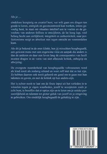 Hoogbegaafd en gelukkig 9789085708964 Maria Schuermans, Verzenden, Gelezen, Maria Schuermans
