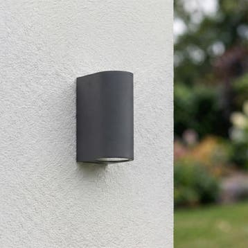 LED Buiten spot | Santa Barbara | IP44 | 2x GU10 | Antraciet, Ophalen of Verzenden, Nieuw, Metaal