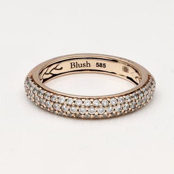 Ring - 14 karaat Roségoud - Blush, Sieraden, Tassen en Uiterlijk, Nieuw