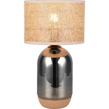 LED Tafellamp - Trion Azad - E27 Fitting - 1 lichtpunt -, Ophalen of Verzenden, Nieuw, Glas, Overige fittingen