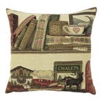 gobelin kussen winter hert 45x45cm*, Huis en Inrichting, Verzenden, Nieuw