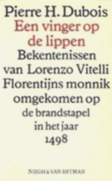 VINGER OP DE LIPPEN - Dubois 9789023656593, Verzenden, Gelezen, Dubois