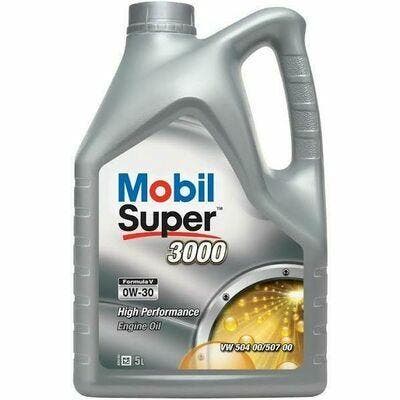 Mobil Super 3000 Formula V 0W30 5 Liter, Auto diversen, Onderhoudsmiddelen, Ophalen of Verzenden