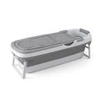 FlinQ Opvouwbaar Ligbad - Grijs, Huis en Inrichting, Verzenden, Nieuw