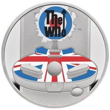 Verenigd Koninkrijk. 2 Pounds 2021 Music Legends The Who, 1
