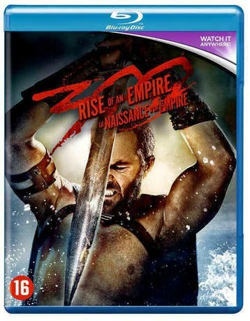 300 rise of an empire ex-rental (blu-ray tweedehands), Ophalen of Verzenden, Nieuw in verpakking