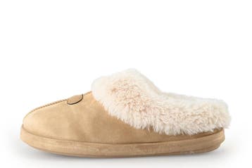Super Cracks Pantoffels in maat 40 Beige, Verzenden, Beige, Zo goed als nieuw, Super Cracks
