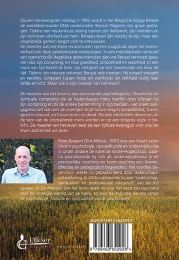 De meester van het leven 9789463652926 Peter Knapen, Verzenden, Gelezen, Peter Knapen