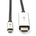 USB C naar HDMI kabel | Goobay | 3 meter, Computers en Software, Pc- en Netwerkkabels, Verzenden, Nieuw