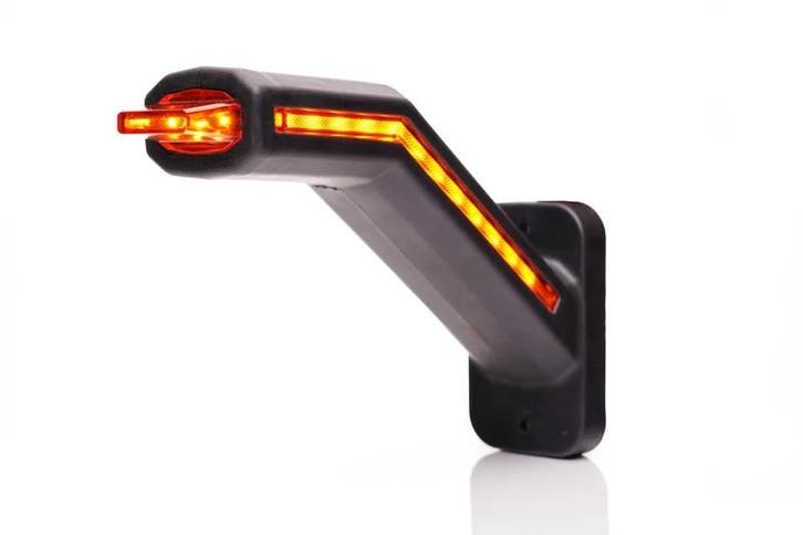 LED breedtelamp links excl. knipperlicht, clear lens 12-24v, Auto-onderdelen, Verlichting, Ophalen of Verzenden