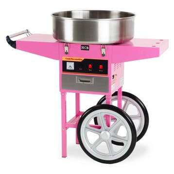 HCB Suikerspinmachine - met onderstel - 52 cm - 230V, Zakelijke goederen, Verzenden, Nieuw in verpakking, Overige typen