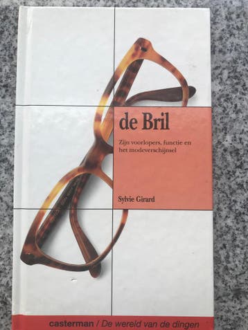 De bril - zijn geschiedenis en functie, Boeken, Mode, Verzenden, Nieuw