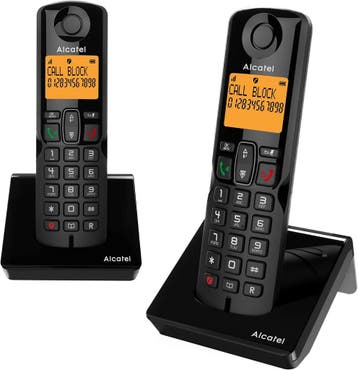 S280 Huistelefoonset Zwart | 100u Standby | Laatste Stuk!, Telecommunicatie, Vaste telefoons | Handsets en Draadloos, Ophalen of Verzenden