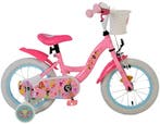Disney Princess Kinderfiets - Meisjes - 14 inch - Roze, Fietsen en Brommers, Fietsen | Kinderfietsjes, Overige merken, Zijwieltjes