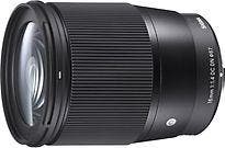 Sigma C 16 mm F1.4 DC DN 67 mm filter (geschikt voor Sony, Verzenden, Zo goed als nieuw, Groothoeklens
