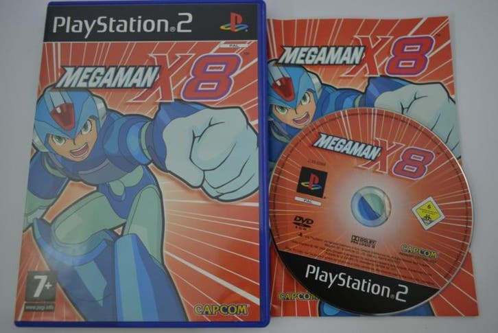 Megaman X8 (PS2 PAL), Spelcomputers en Games, Games | Sony PlayStation 2, 1 speler, Zo goed als nieuw, Verzenden