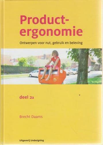 Productergonomie / 2a, Fysieke en sensorische ergonomie /, Verzenden, Gelezen, Brecht Daams