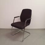 Lale II luxe vergaderstoel - zwarte stof, Ophalen of Verzenden, Nieuw