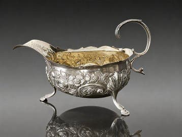 Sauskom - Zeldzame George III STERLING ZILVER sauskom,