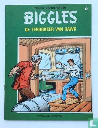 Biggles - De terugkeer van Hawk - 1969, Boeken, Stripboeken, Zo goed als nieuw, Eén stripboek, Verzenden