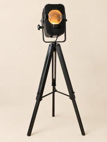 ADB - Lamp - BU 500 - Metaal, Hout, Glas