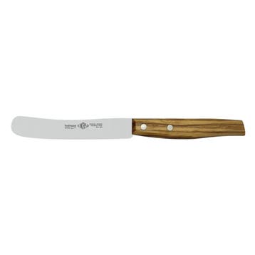 Eikaso Solingen Ontbijtmes met Olijfhouten Heft – 11 cm L., Ophalen of Verzenden, Nieuw, Hout