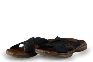 Rieker Slippers in maat 42 Blauw, Kleding | Heren, Slippers, Rieker, Gedragen, Verzenden
