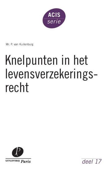 Knelpunten In Het Levensverzekeringsrecht | Nieuw, Ophalen of Verzenden, Nieuw, Priscilla Kuilenburg