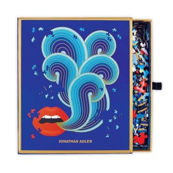 Jonathan Adler 750 Piece Lips Shaped Puzzle, Verzenden, Nieuw