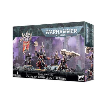 Grimaldus & Retinue - Black Templars, Ophalen of Verzenden, Nieuw