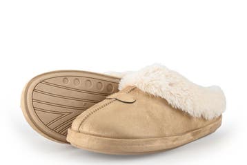 Super Cracks Pantoffels in maat 40 Beige, Verzenden, Beige, Zo goed als nieuw, Super Cracks