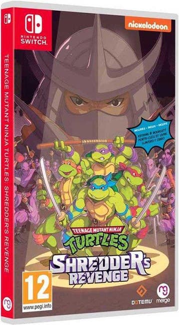Nintendo switch teenage mutant ninja turtles, Verzenden, Nieuw