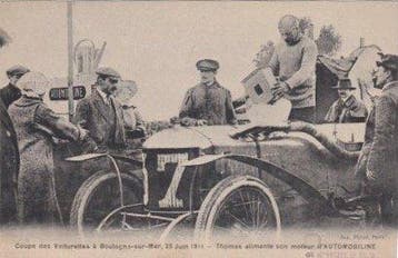 Frankrijk - auto - klassieke auto’s - Ansichtkaart (30) -, Gelopen